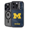 University of Michigan Blue Jersey iPhone 15 Pro Kickstand Case