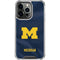 University of Michigan Blue Jersey iPhone 15 Pro Max Clear Case