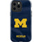 University of Michigan Blue Jersey iPhone 15 Pro Max Impact Case