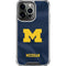 University of Michigan Blue Jersey iPhone 16 Pro Max Clear Case