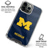 University of Michigan Blue Jersey iPhone 16 Pro Max Clear Case