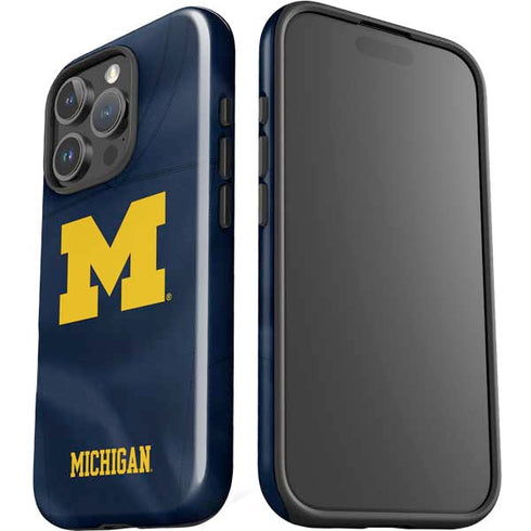 University of Michigan Blue Jersey iPhone 16 Pro Max Impact Case