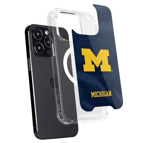 University of Michigan Blue Jersey iPhone 16 Pro Max MagSafe Case