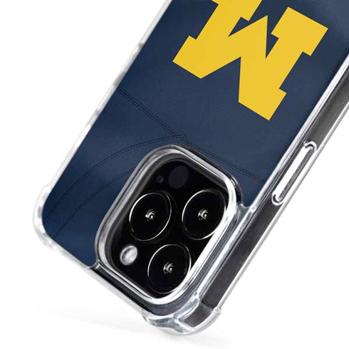 University of Michigan Blue Jersey iPhone 16 Pro Max MagSafe Case
