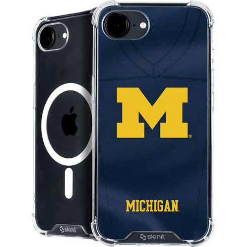 University of Michigan Blue Jersey iPhone 16e MagSafe Case