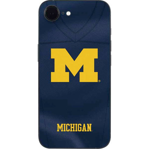 University of Michigan Blue Jersey iPhone 16e Skin