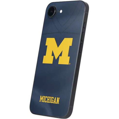 University of Michigan Blue Jersey iPhone 16e Skin