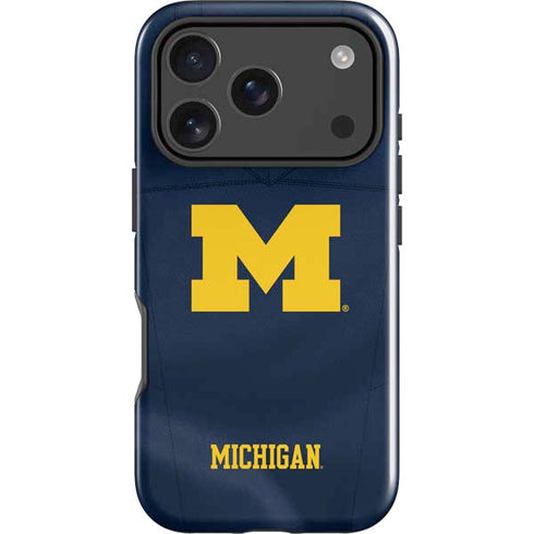 University of Michigan Blue Jersey iPhone 18 Pro Impact Case
