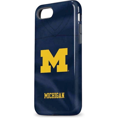 University of Michigan Blue Jersey iPhone 7 Pro Case