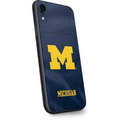 University of Michigan Blue Jersey iPhone XR Skin