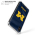 University of Michigan Blue Jersey iPhone XS Max Clear Case
