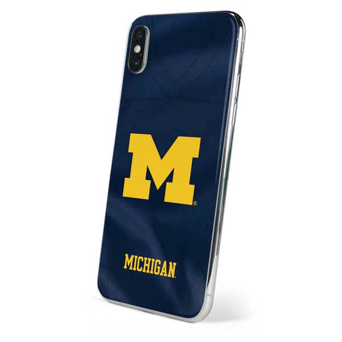 University of Michigan Blue Jersey iPhone XS Max Skin