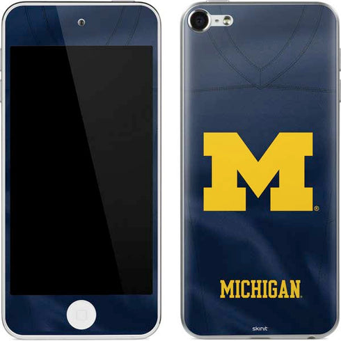 University of Michigan Blue Jersey Apple iPod Skin