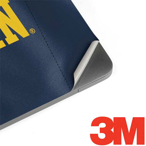 University of Michigan Blue Jersey MacBook Skins