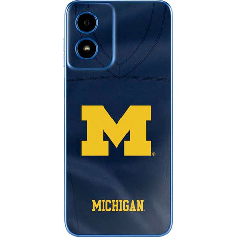University of Michigan Blue Jersey Moto G Play 4G (2024) Skin
