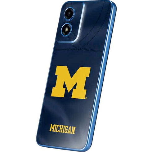 University of Michigan Blue Jersey Moto G Play 4G (2024) Skin