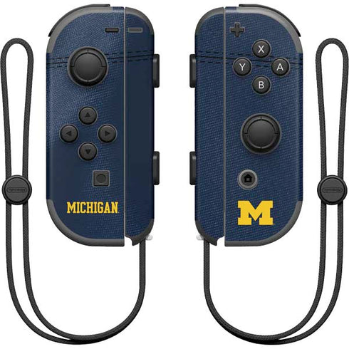 University of Michigan Blue Jersey Nintendo Skins