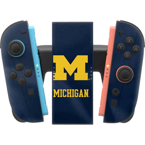 University of Michigan Blue Jersey Nintendo Switch 2 (2025) Joy-Con Controller Skin