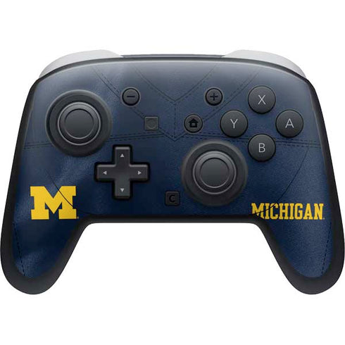 University of Michigan Blue Jersey Nintendo Skins