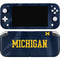 University of Michigan Blue Jersey Nintendo Switch Lite Skin