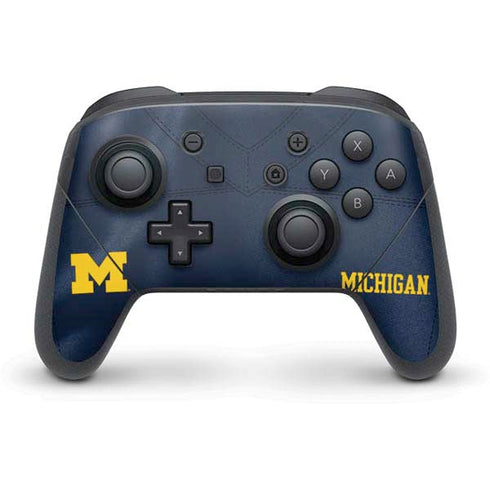 University of Michigan Blue Jersey Nintendo Skins
