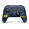 University of Michigan Blue Jersey Nintendo Switch Pro Controller Skin