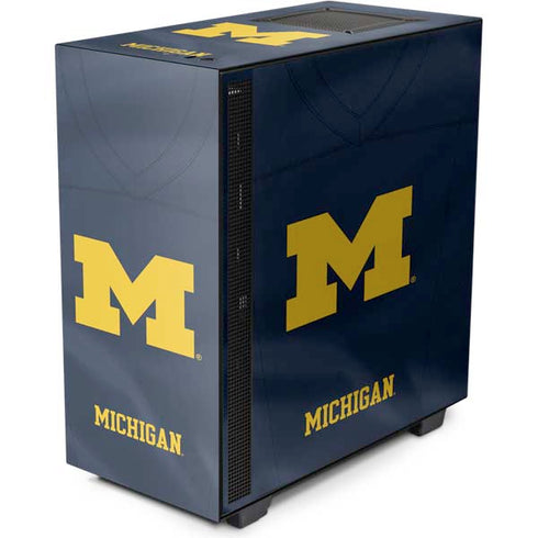 University of Michigan Blue Jersey NZXT H510 Compact ATX Mid-Tower Case Skin