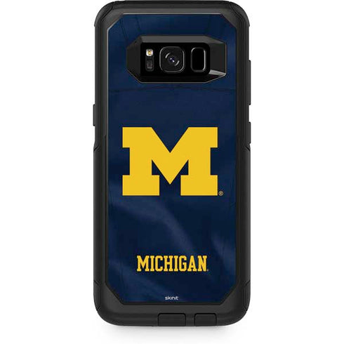 University of Michigan Blue Jersey Otterbox Commuter Galaxy Skin