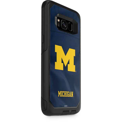 University of Michigan Blue Jersey Otterbox Commuter Galaxy Skin