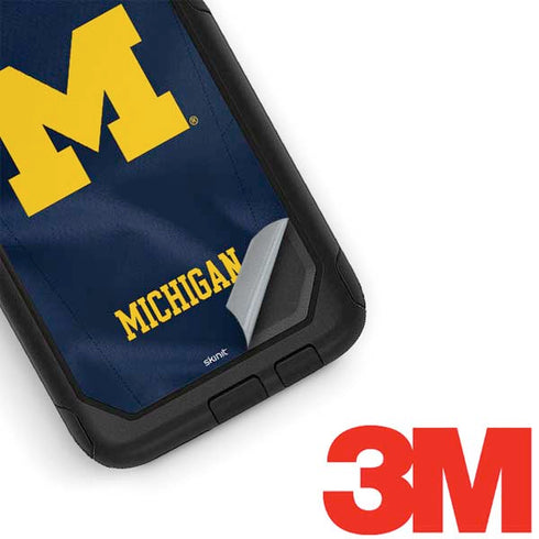 University of Michigan Blue Jersey Otterbox Commuter Galaxy Skin