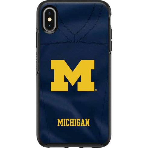University of Michigan Blue Jersey Otterbox Symmetry iPhone Skin