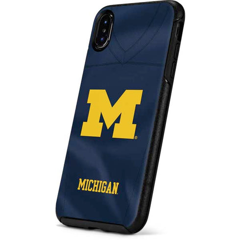 University of Michigan Blue Jersey Otterbox Symmetry iPhone Skin