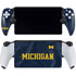 University of Michigan Blue Jersey PlayStation Portal Remote Player Skin