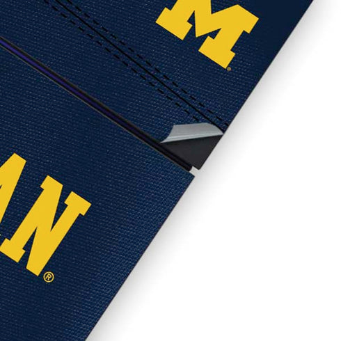University of Michigan Blue Jersey PS4 Console Skin