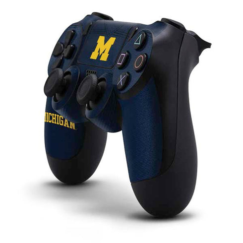 University of Michigan Blue Jersey PS4 Controller Skin