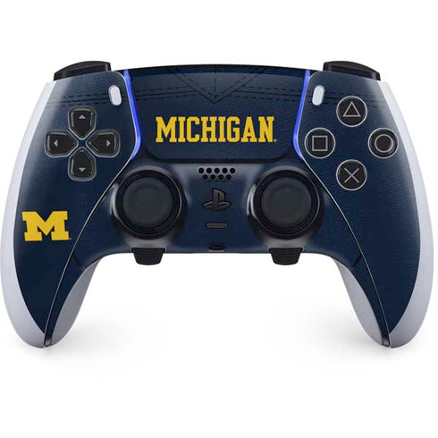 University of Michigan Blue Jersey PlayStation PS5 Skins