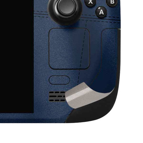 University of Michigan Blue Jersey Steam Deck Handheld Gaming Computer OLED Skin