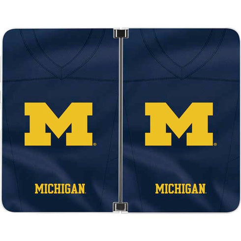 University of Michigan Blue Jersey Surface Duo Skin