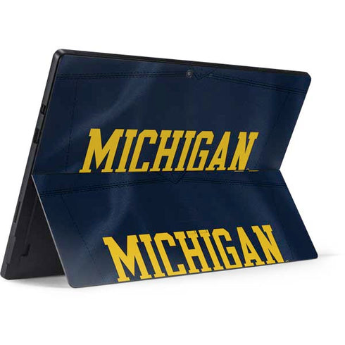 University of Michigan Blue Jersey Surface Pro 7 Skin