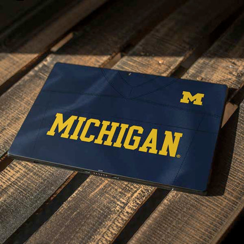 University of Michigan Blue Jersey Surface Pro 7 Skin