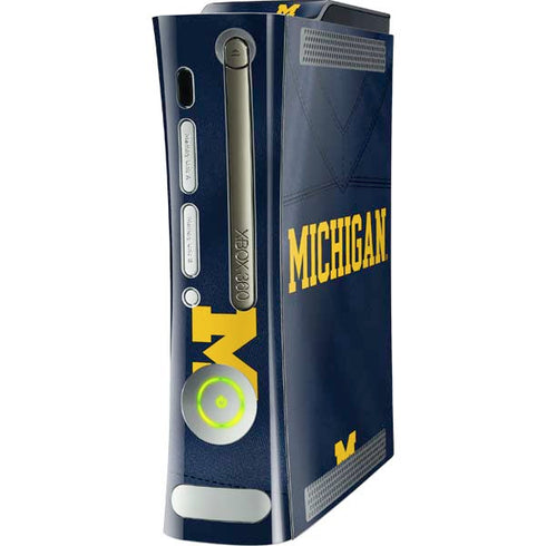 University of Michigan Blue Jersey Xbox 360 (Includes HDD) Skin
