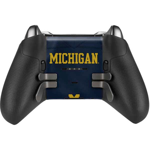 University of Michigan Blue Jersey Xbox Elite Wireless Controller Series 2 Skin