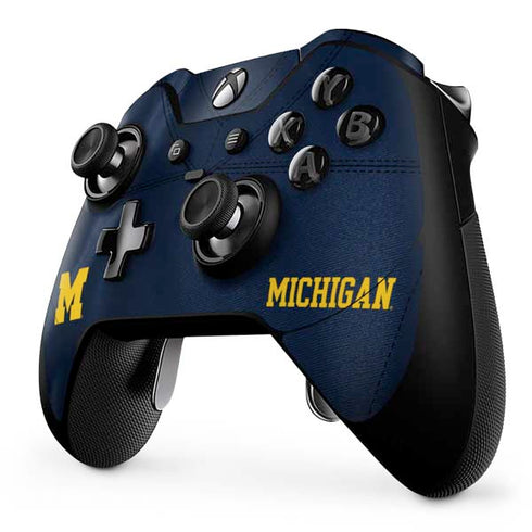 University of Michigan Blue Jersey Xbox One Elite Controller Skin
