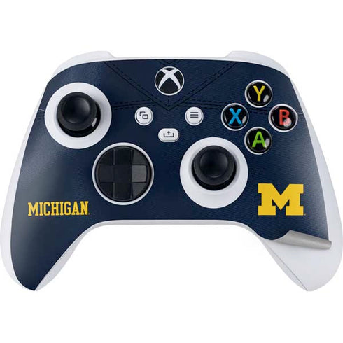 University of Michigan Blue Jersey Xbox Series S Bundle Skin