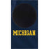 University of Michigan Blue Jersey Xbox Series S Console Skin