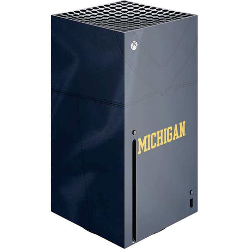 University of Michigan Blue Jersey Xbox Series X Skins