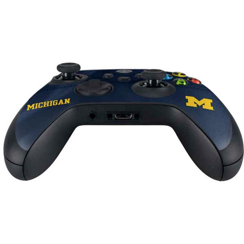 University of Michigan Blue Jersey Xbox Series X Controller Skin