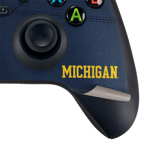 University of Michigan Blue Jersey XBox Series X Digital Edition Bundle Skin