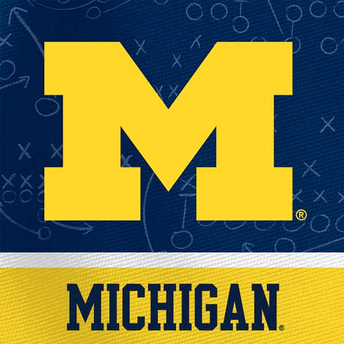 University of Michigan Jersey Split Nintendo 2DS XL (2017) Skin