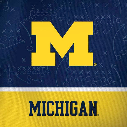 University of Michigan Jersey Split Dell Alienware Skin